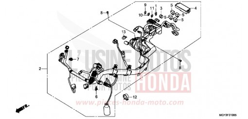 WIRE HARNESS VFR800XD de 2013